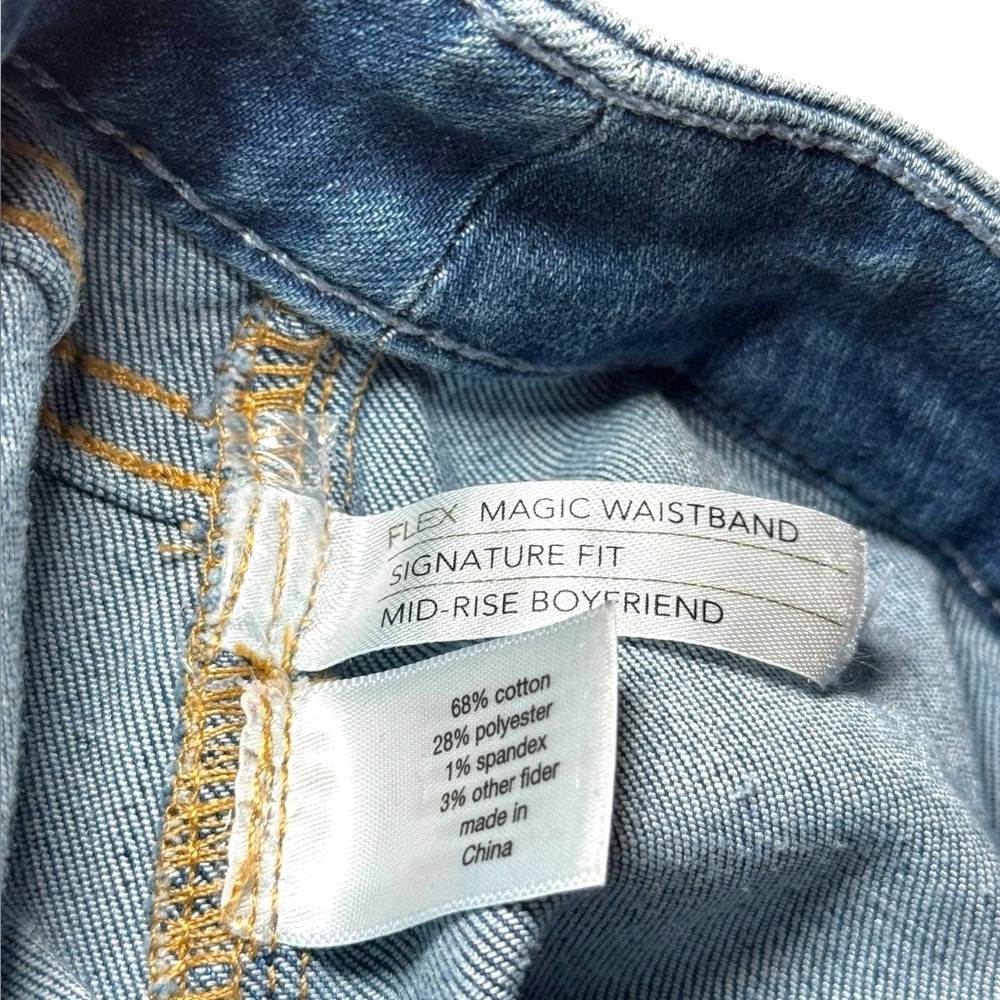 Lane Bryant Flex Magic Waistband Sig Fit Mid-Rise Jogger Boyfriend Jeans Sz 16 - Picture 4 of 10
